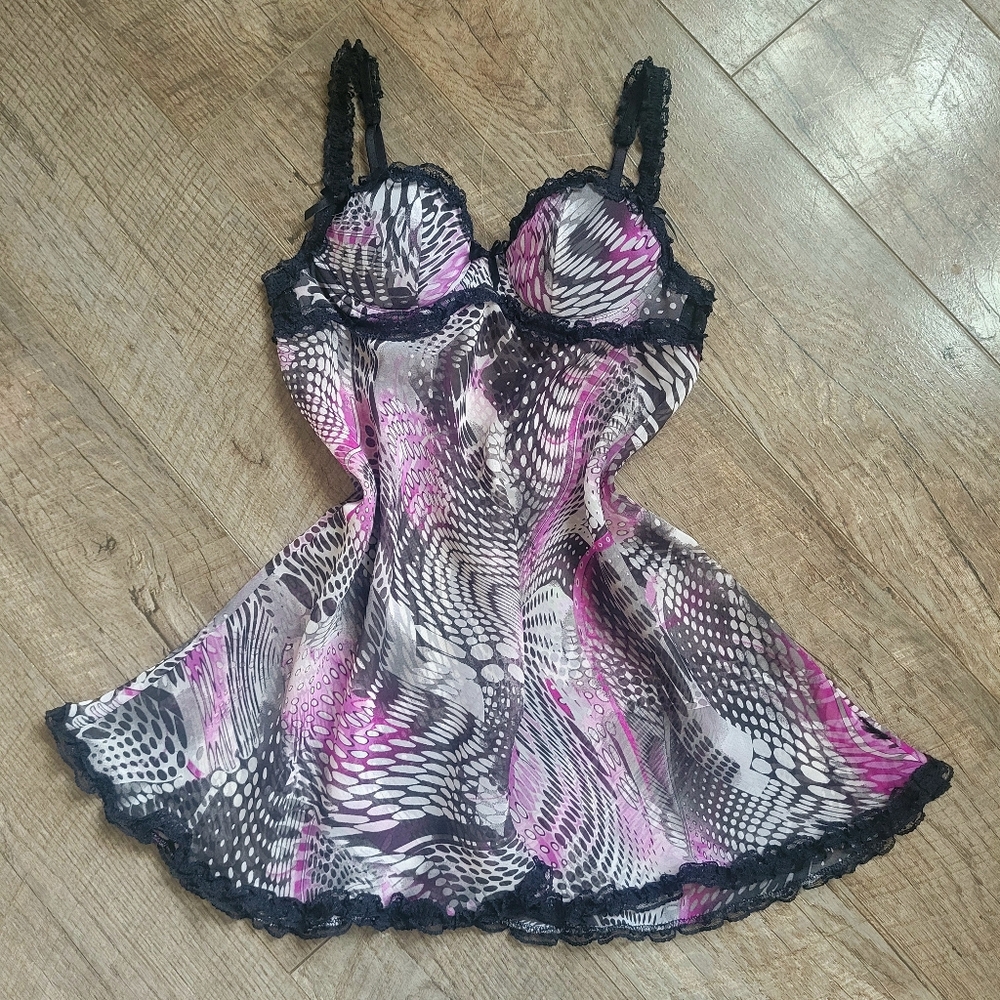 Vintage Lasenza Babydoll Style Chemise Small